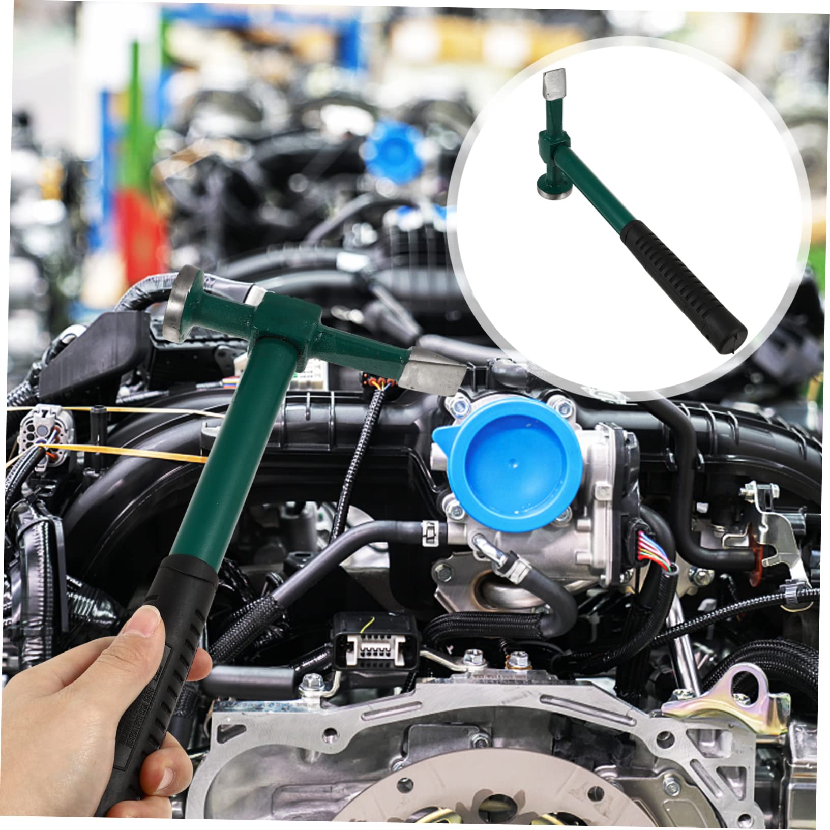 VILLCASE Bodywork Hammer Tool Ergonomic Hand Tool for Auto Body Shaping High Impact Resistance Durable Material for Auto and Woodworking Repairs