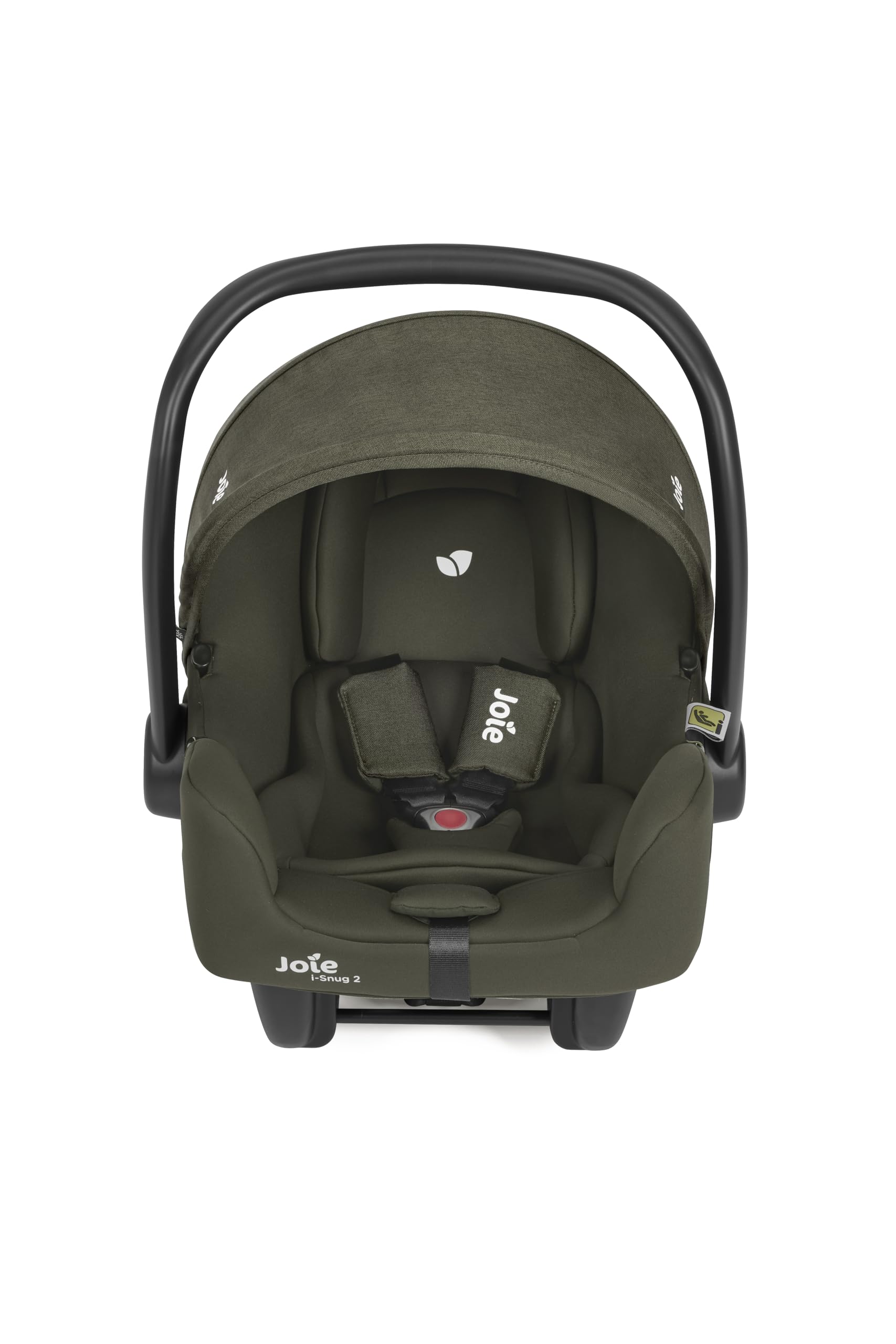 Joie i-Snug™ 2 R129 seggiolino auto per neonato i-Size, ultraleggero (3,35 kg), compatibile con sistema da viaggio, rotazione con i-Base™ Encore – dalla nascita a 12 mesi (40–75 cm), Fern