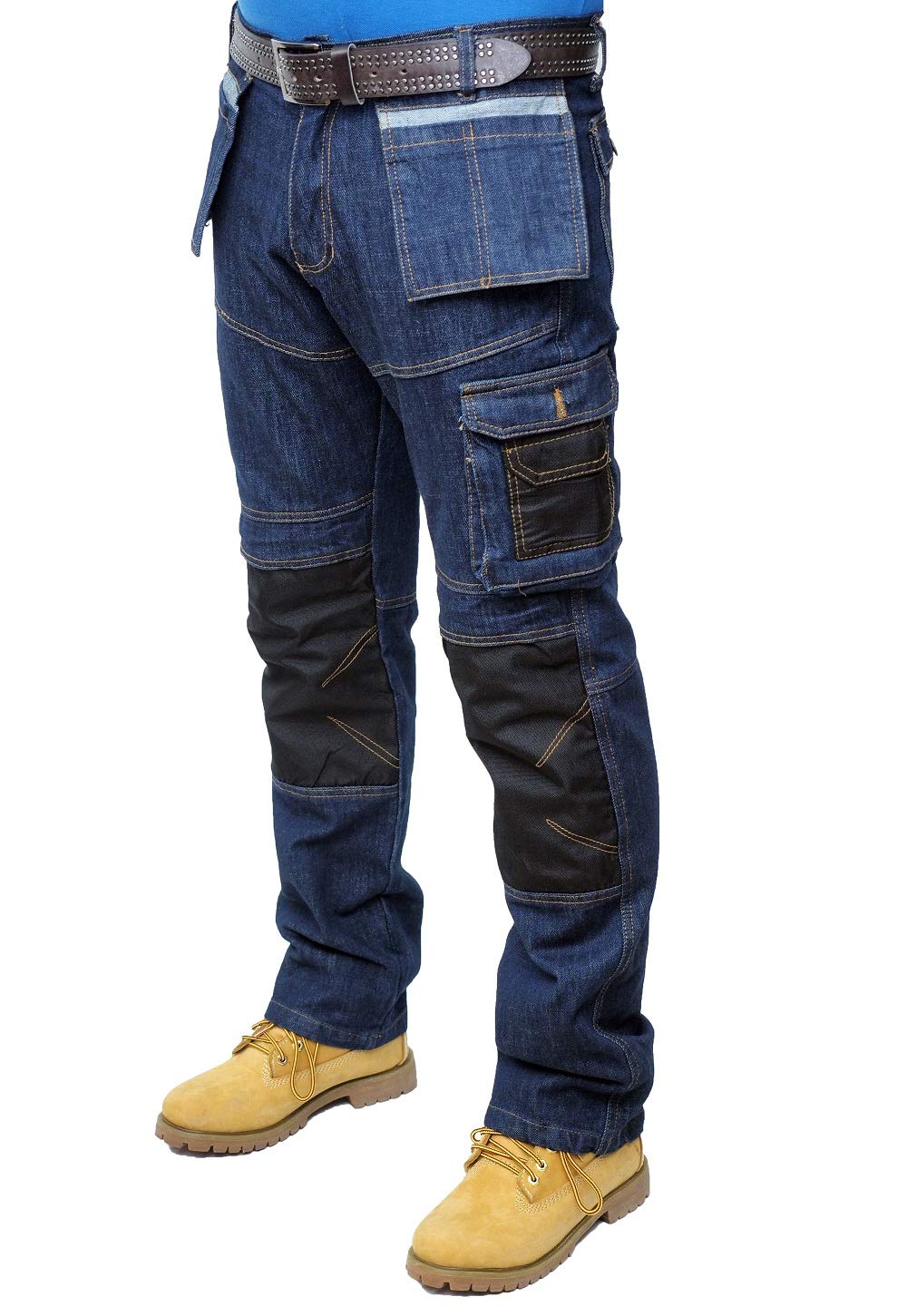 Prime BLJ-02 - Pantalones de Trabajo para Hombre (Varios Bolsillos)