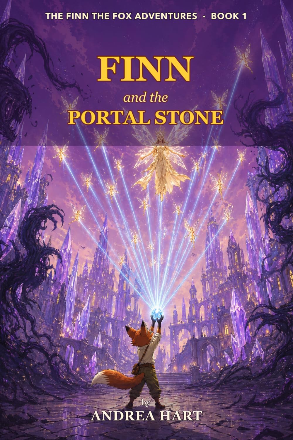 Finn and the Portal Stone: A Middle Grade Fantasy Chapter Book for Ages 8-10 (The Finn the Fox Adventures, Book 1)