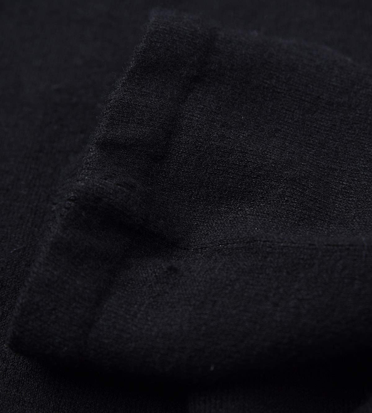 ZHILI Damskie miękkie legginsy damskie spodnie 4 kolory wełniane robaki długie legginsy, Black, L