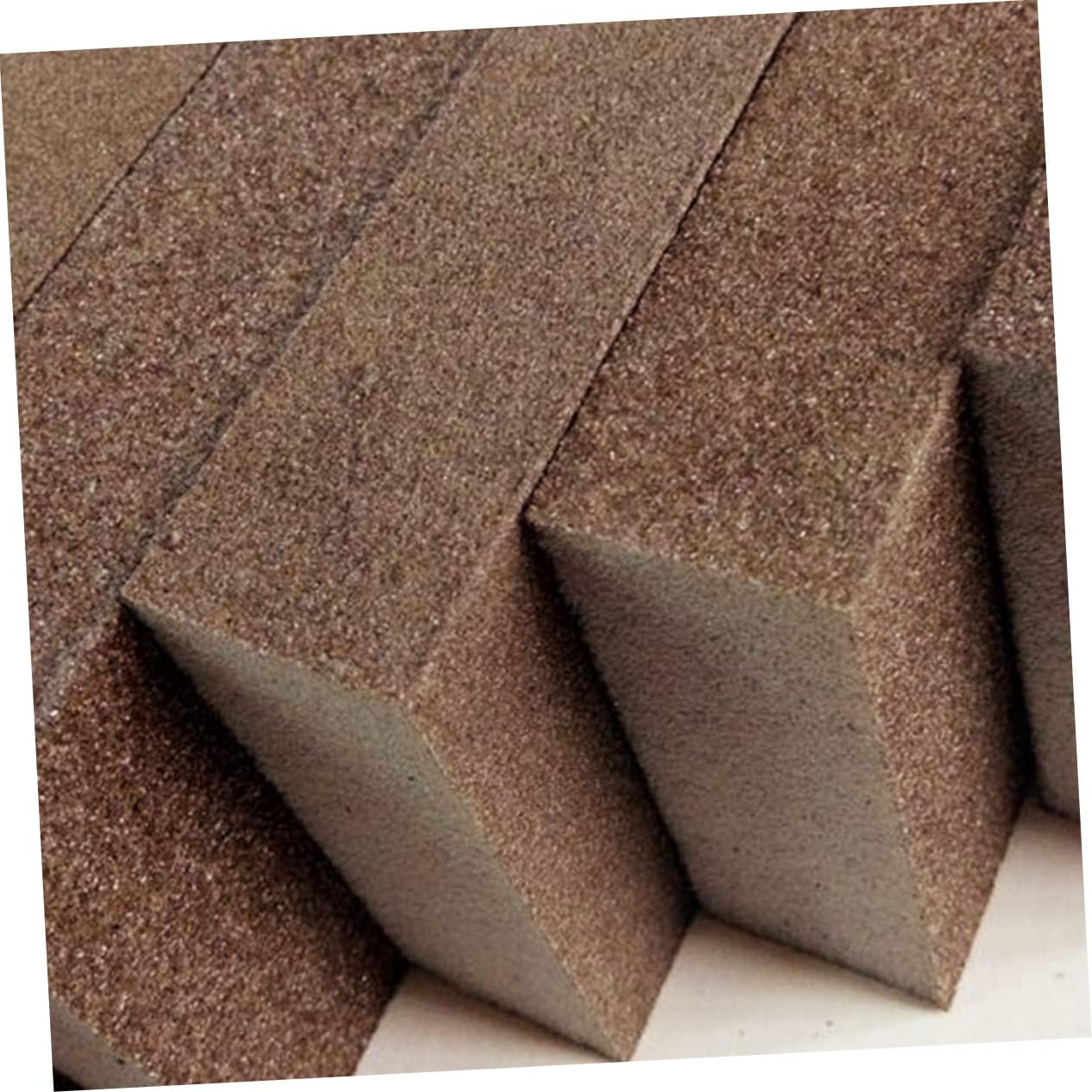 Gadpiparty 5pcs Diamond Sponge Grinding Block Kit Abrasive Sanding Sponge for Woodworking Furniture Wall and Floor Cleaning