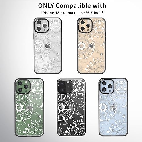 Miniatura 6 de Mootobo Funda 4 en 1 para iPhone 13 Pro Max con protector de pantalla  protector de lente TPU transparente borde de parachoques delgado a la moda a