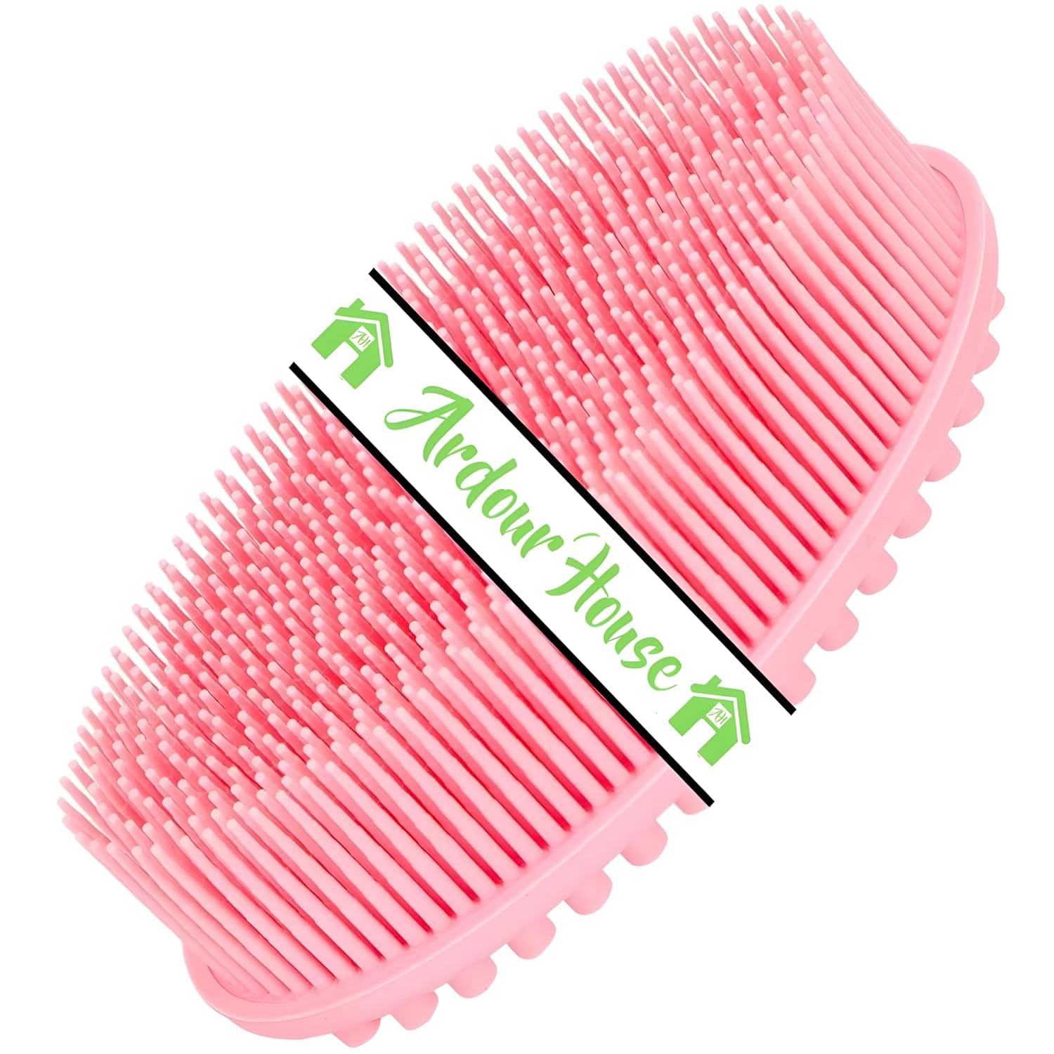 Ardour House Silicone Massage Bath Brush, Exfoliating Shower Brush, Multi-function Gel Bath Brush Body Cleaning Pore Exfoliator (Multicolor)