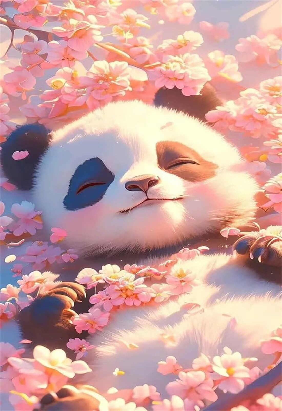 Puzzle 2000 Pezzi Fiore Animale Panda Puzzle Classici, Giochi Rilassamento e Intelligence, Puzzles Impossible, Idea Regalo Uomo e Donna
