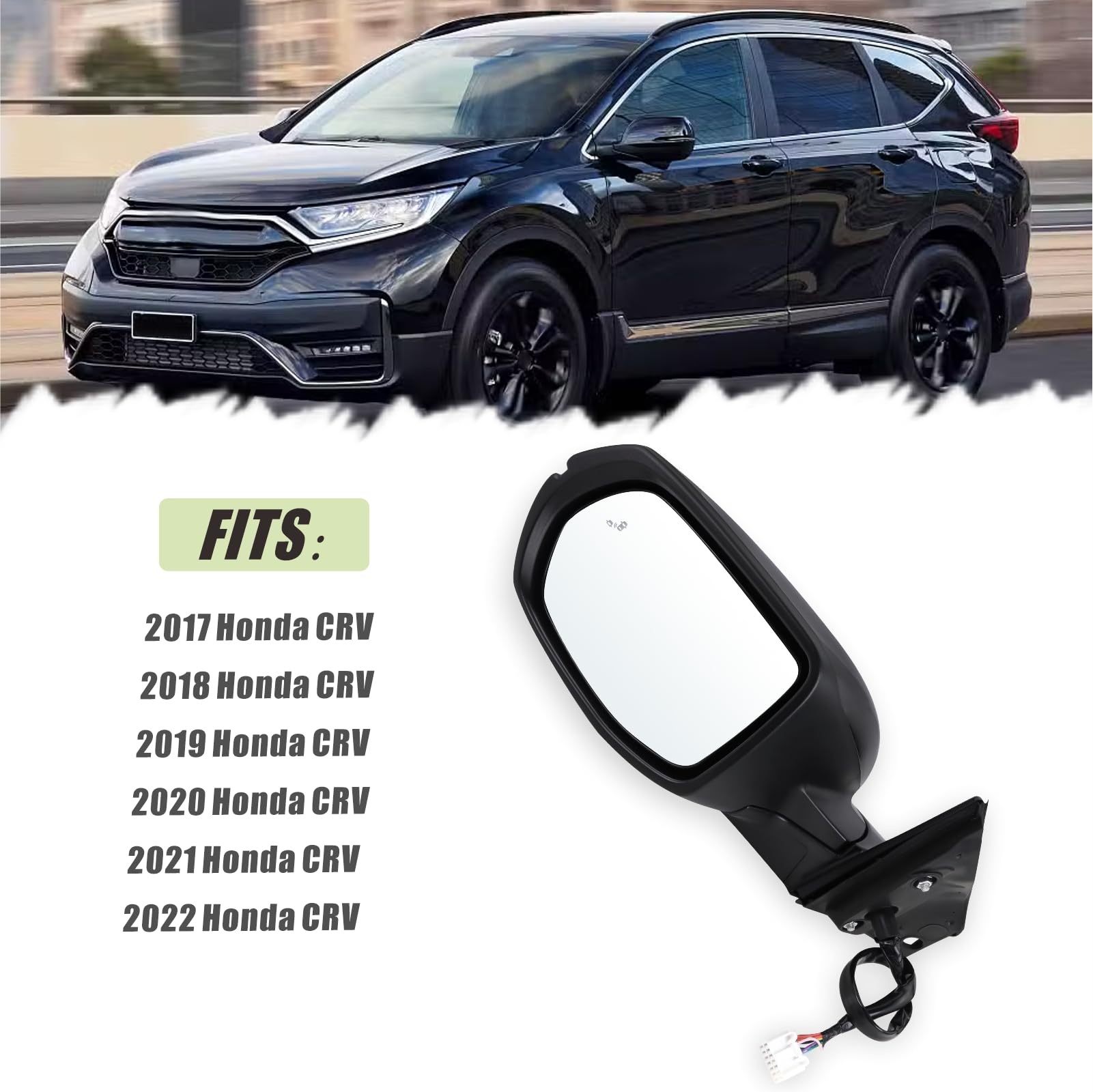 Amazon.com: Lqito Left Driver Side Mirror Compatible With 2017