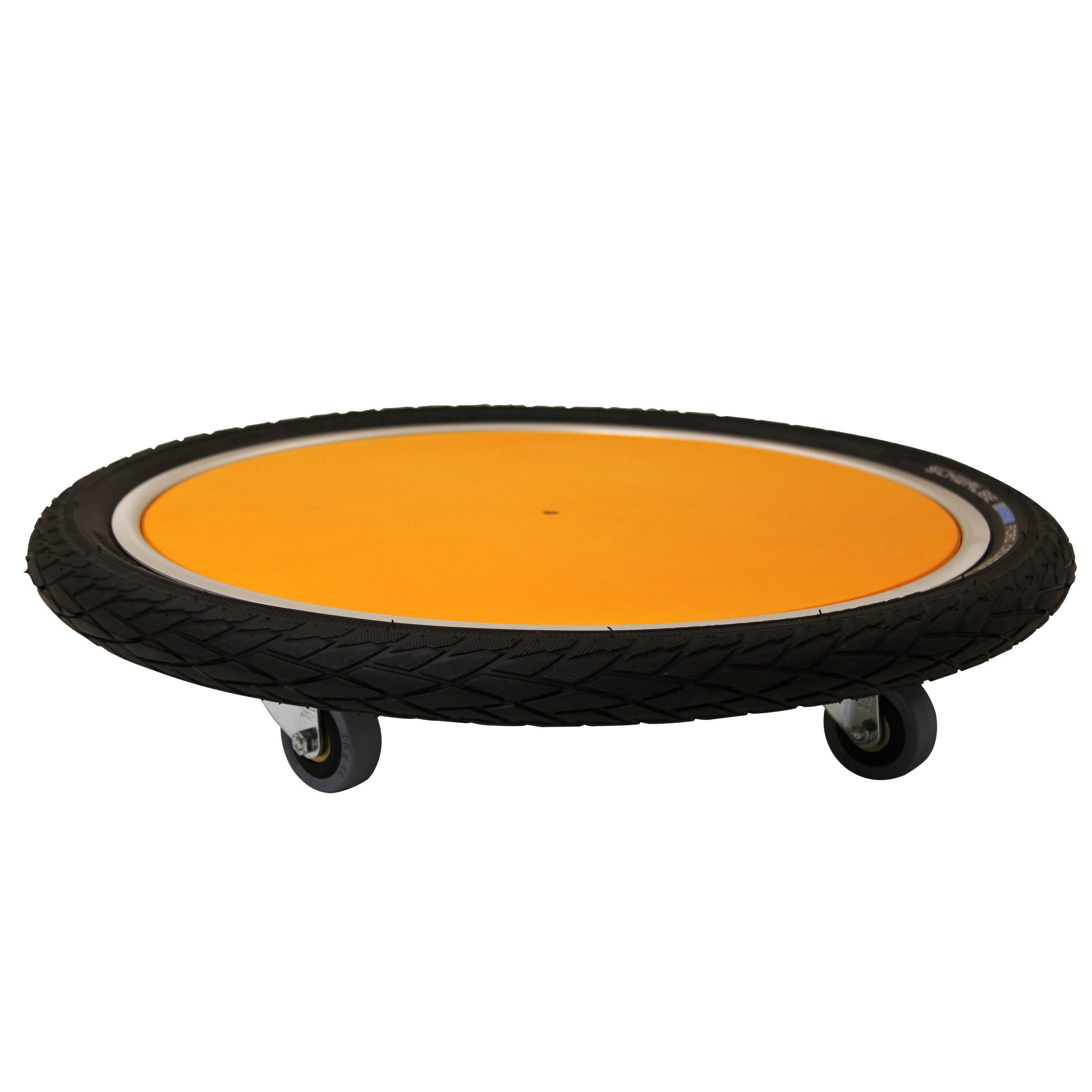 pedalo® Sausmaus 50 Editionline I Holzrollbrett I Sportrollbrett I Spielrollbrett I Gleitrollbrett für Kinder und Erwachsene (Orange)