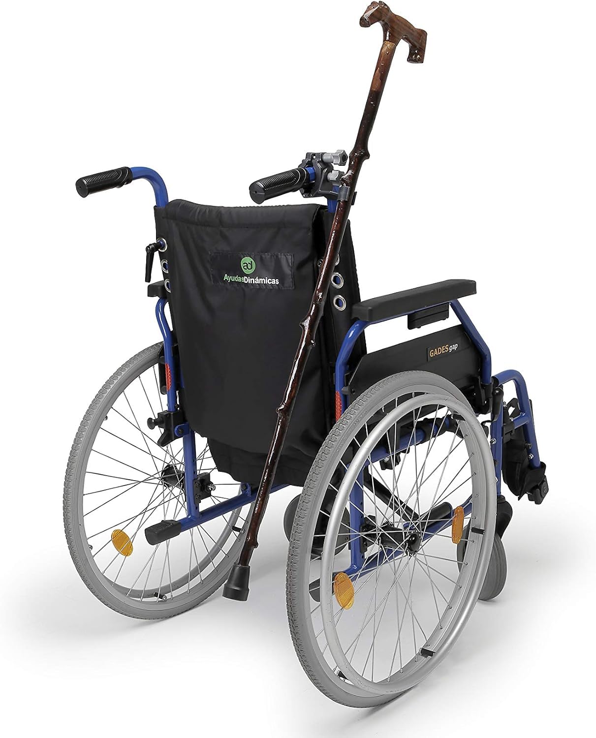 Soporte para Muletas en Silla de Ruedas Porta Baston Andador Sujeta Firmemente Ideal para Personas Mobilidad Reducida Accesorios Ancianos Mayores Facil Instalar Apto Scooter (XXL (39-46 mm. diámetro))