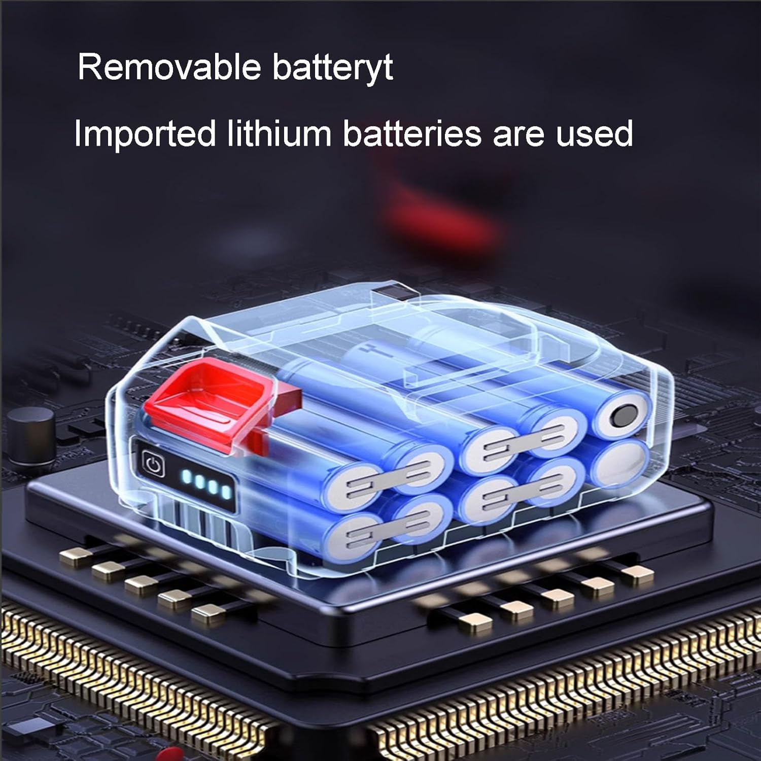 Lithium Snowplow, Wireless Design, Easy Snow Removal, Sweeping Width 32cm, 1200W Strong Power, Suitable for Family and Outdoor