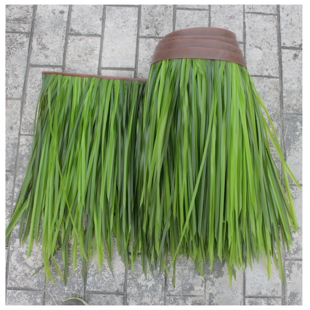 Toiture abri de jardin paille et chaume artificiel pour décoration mur maison