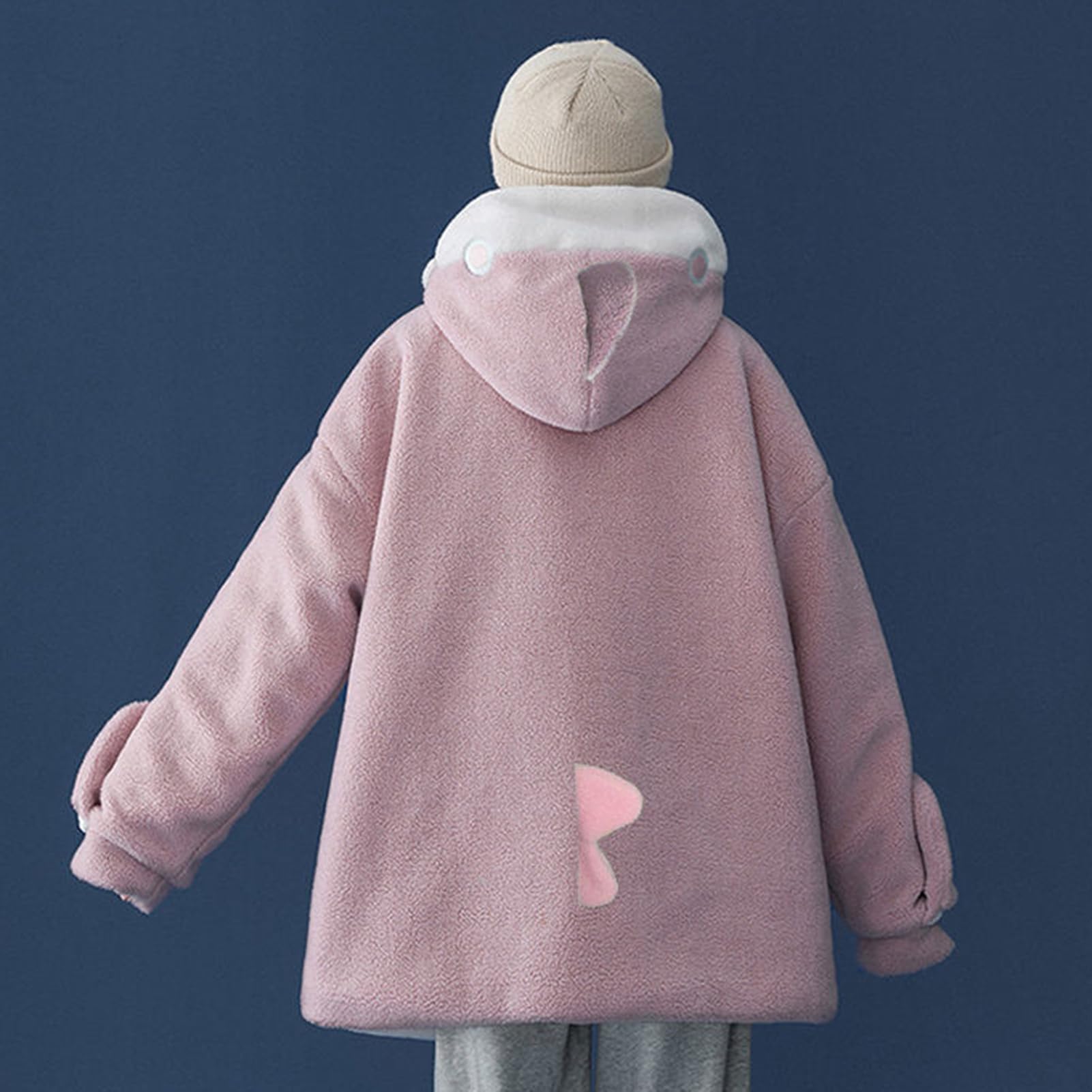 Teksome Shark Kapuzenjacke, Kapuzendecke, Sweatshirt, langärmelig