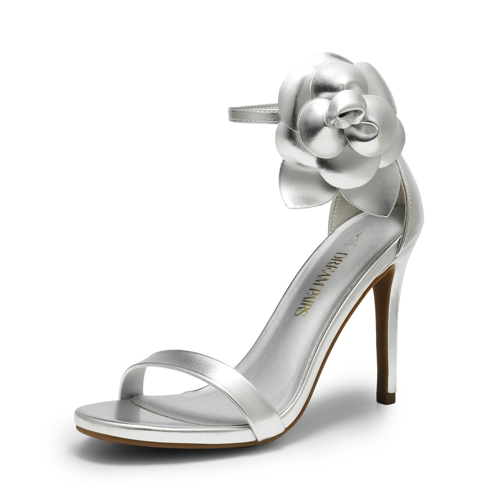DREAM PAIRS Women's Stiletto Ankle Strap High Heels Sandals Party Shoes Karrie