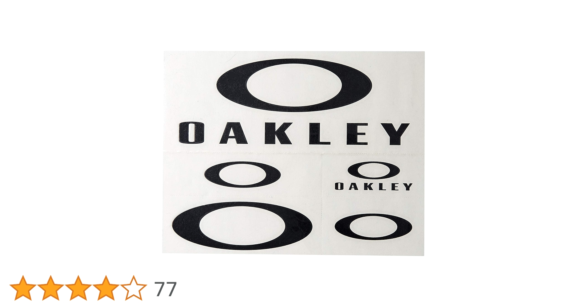 希少　オークリーステッカー snb-shop_ok-211-060