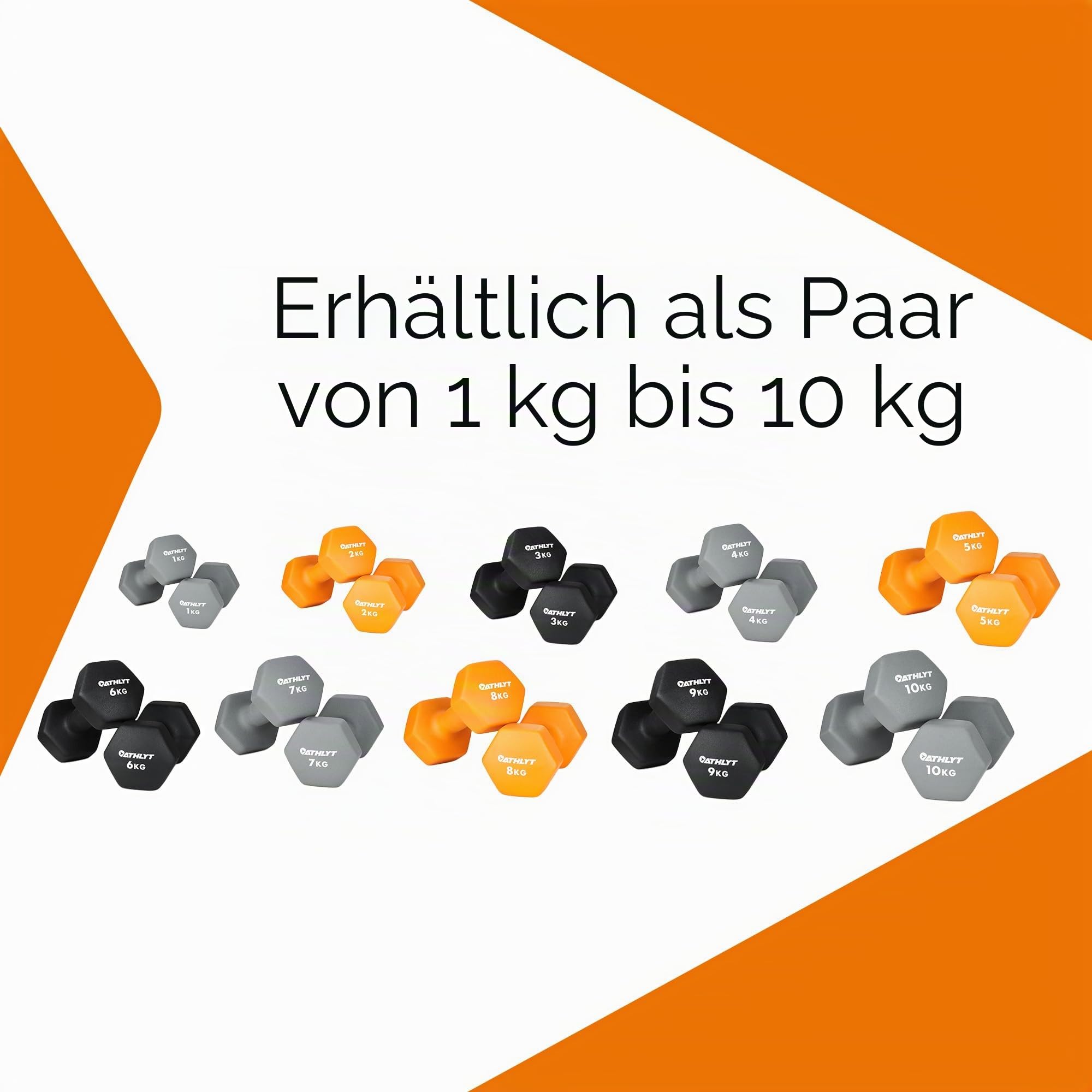 Athlyt Neopren-Hantelsets