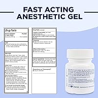 Vista 2 de Dynamic Dental Candi Caine, gel anestésico tópico, 1 oz, sabor a cereza