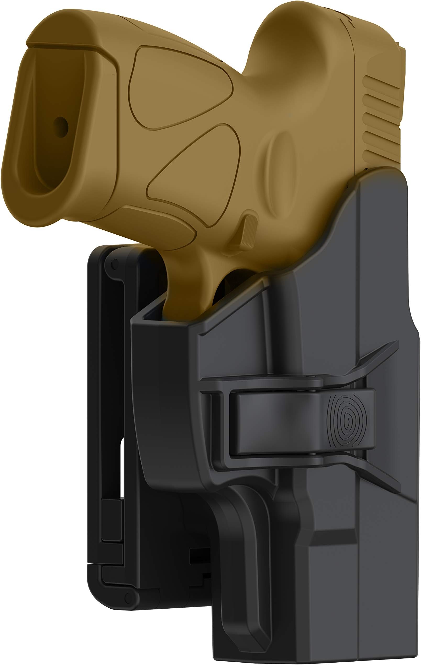 efluky Taurus G2 G3 G3C G2C Holster, Polymer Tactical OWB Belt Holster Also Fit Taurus Millennium G2C G3 G3C G2 PT111 PT132 PT138 PT140 PT145 PT745(Not Pro) with Trigger Release Adjustable Cant, RH