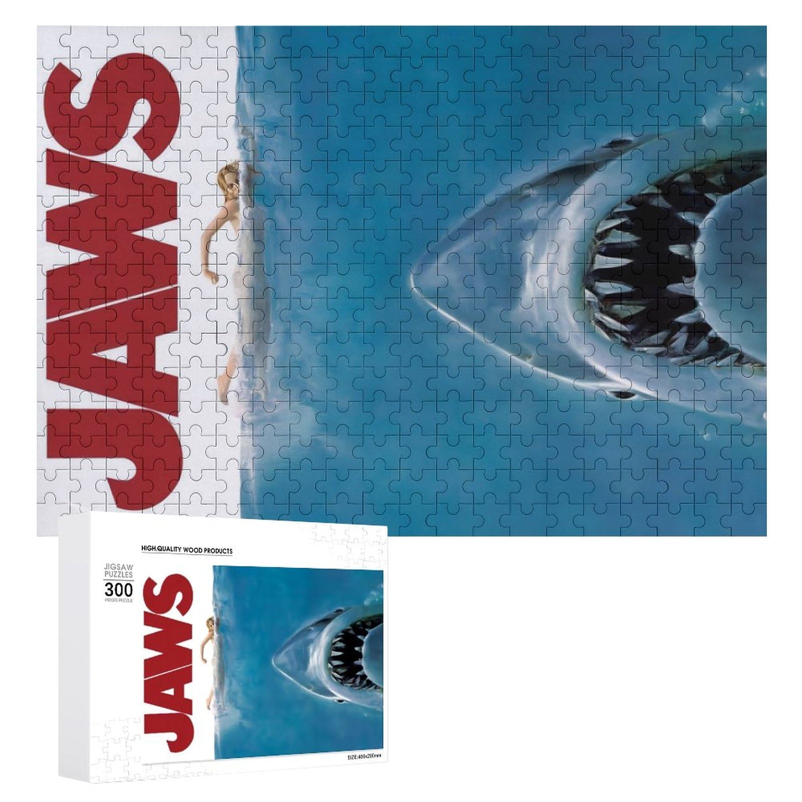 Amazon.co.jp: ジグソーパズル 1000ピース/500ピース/300ピース Jaws
