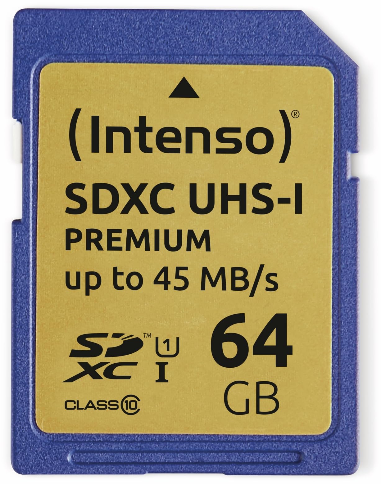 Intenso Scheda di memoria Premium SDXC UHS-I 64GB classe 10 blu, 1 pezzo