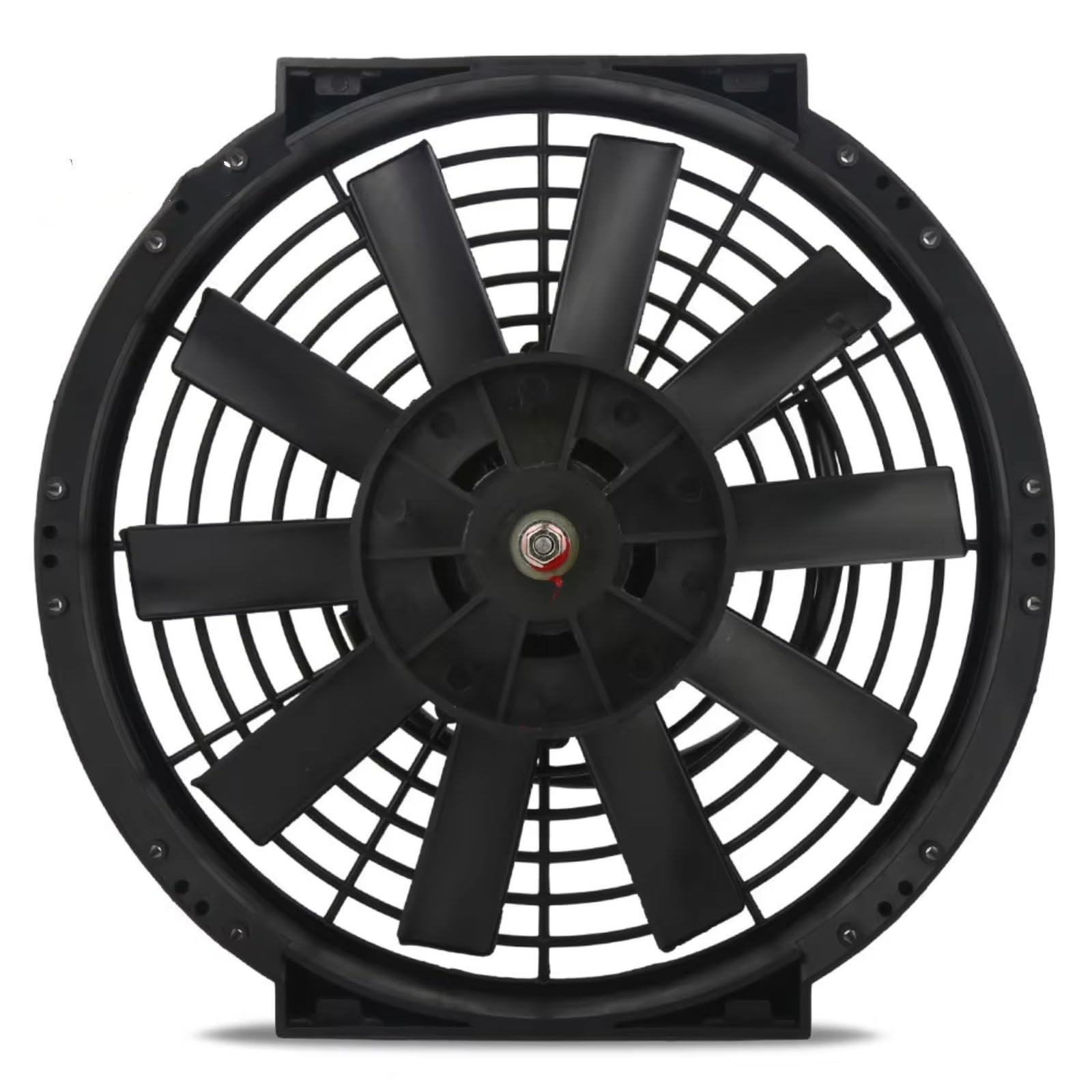 Radiador Eléctrico Universal De 8" 10" 12V 80W Intercooler Radiador De Motor Enfriador De Aceite Ventilador De Empuje De Refrigeración Delgado Eléctrico Ventilador Refrigeración(10 inch)