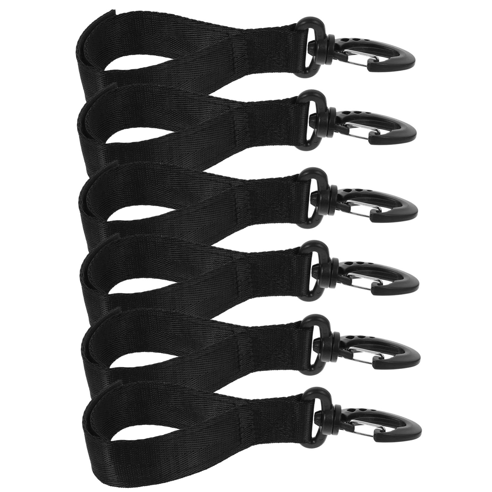 TOYANDONA Ocean Cordage Crochet pour Voilier Fixé Crochet De Bateau Crochet D'amarrage pour Kayak Crochet De Sécurité pour Embarcation De Quai Bateau Extérieur Plastique Black