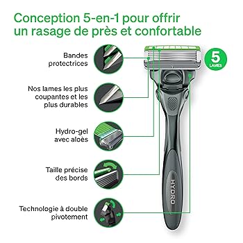 Schick Hydro Sensitive Skin Men's Razor Blade Refills , 4