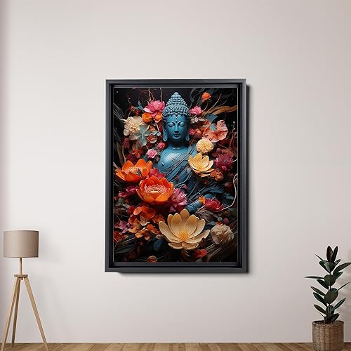 Miniatura 2 de Yoga Wall Decor, Yoga Wall Art, Buda Canvas Art, Buda Decor, Buda Canvas Print, Luxury Framed Wall Decor, Wall Art, Art Decor