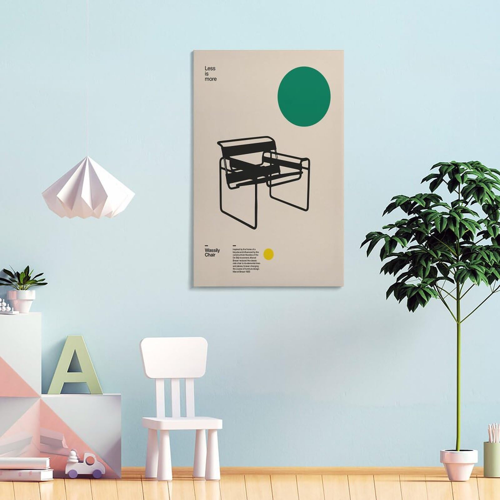 Amazon.co.jp: ワシリーチェア展ポスター バウハウスポスター幾何学的