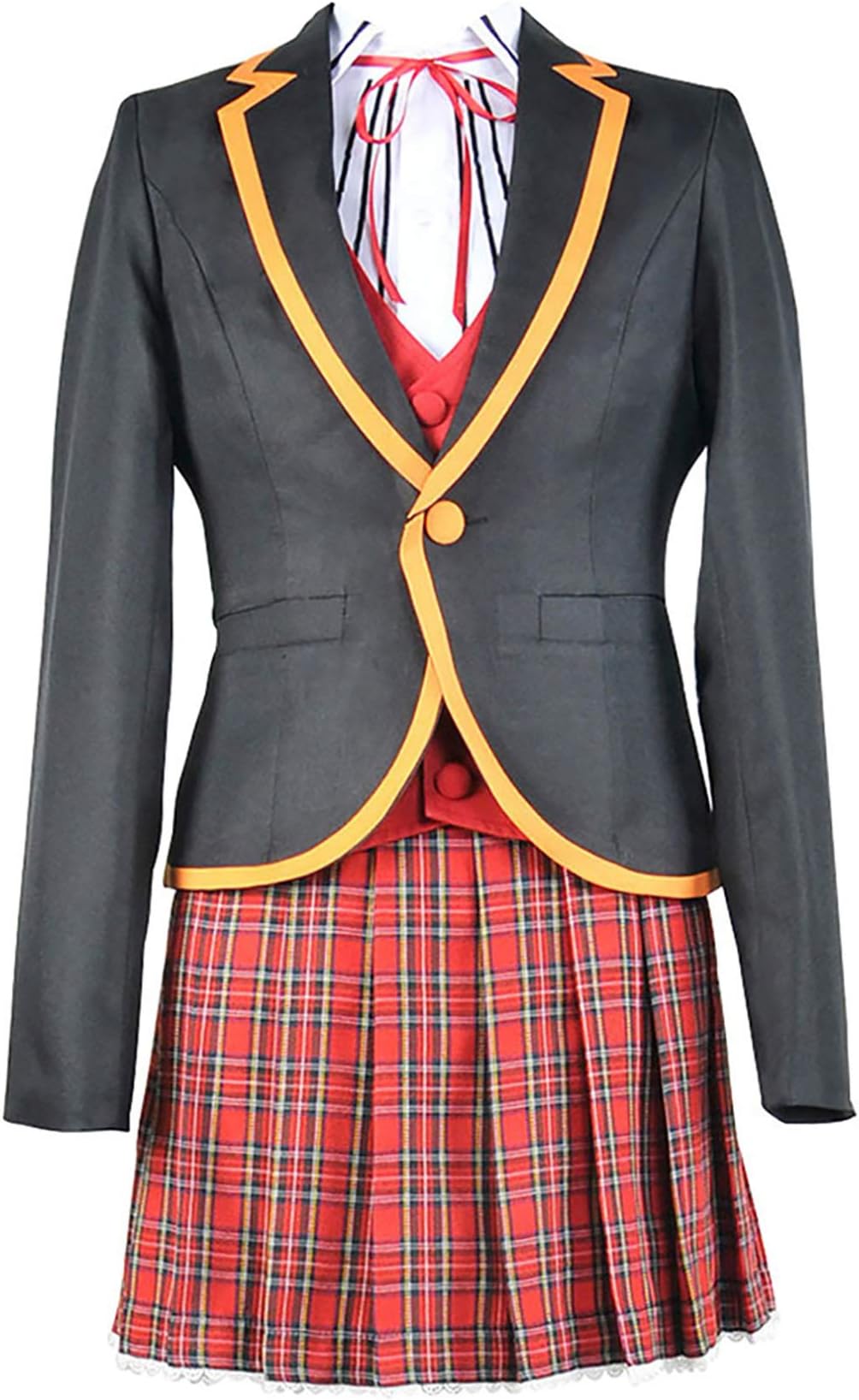 XOMO RWBY Cosplay Ruby Rose Weiss Schnee Yang Beacon Academy School Girl Uniform Costume
