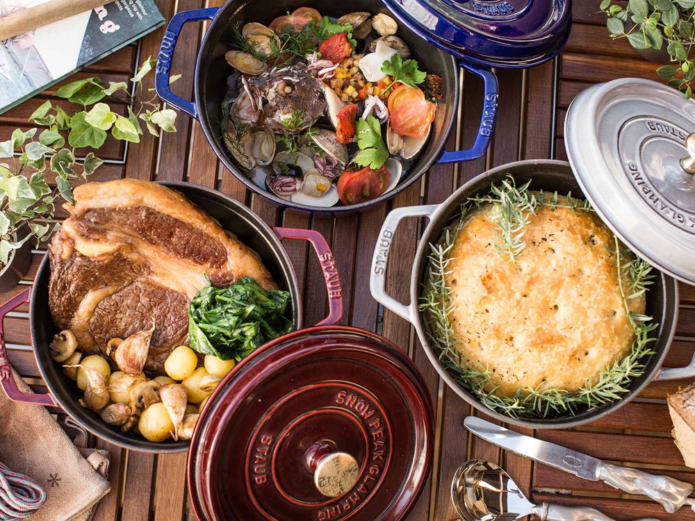 Amazon | スノーピーク(snow peak) SPGココットラウンド22cm セット  