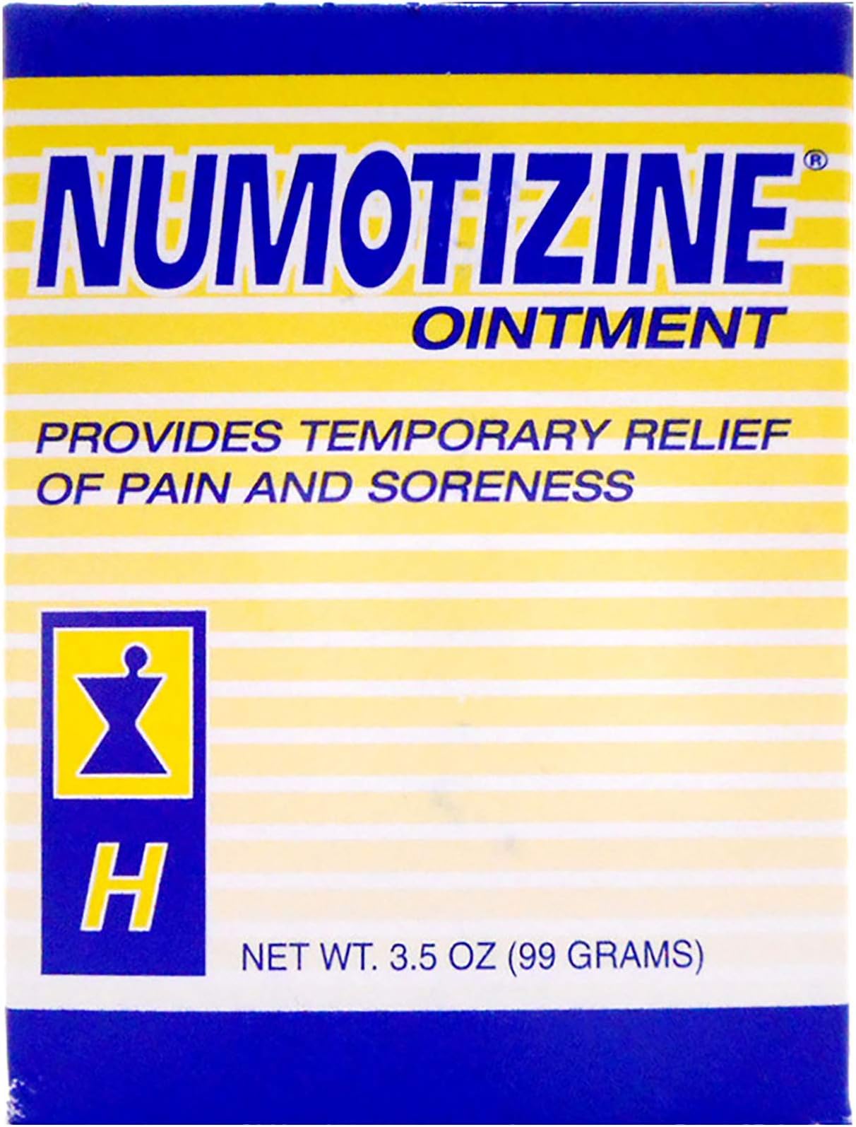 NUMOTIZINE® Pain Relief Ointment | Topical Analgesic with Menthol | Sore Muscle & Joint Discomfort, Chest Comfort | 3.5 oz | Made in USA