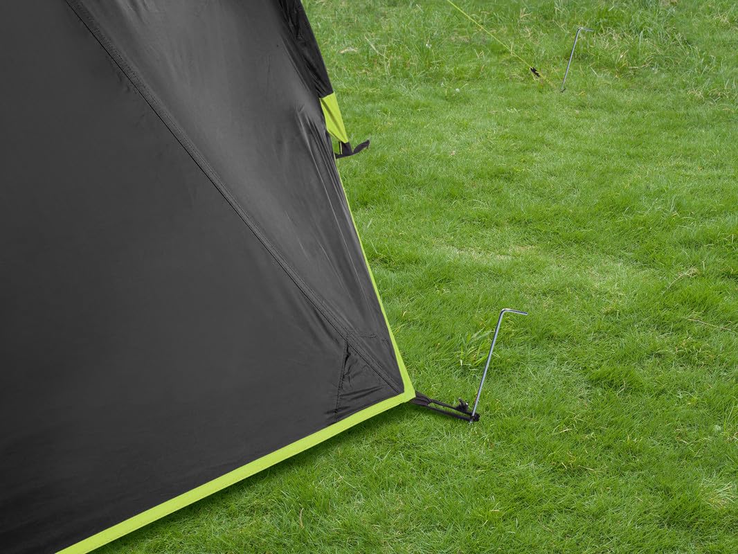 Finn - Zelt 2 Personen 280x170x120cm Ultraleicht – Robustes Bikepacking Zelt mit Vorzelt & Insektenschutz - Für Camping & Outdoor - 2 Mann Zelt mit abgedunkelter Black Coat Innenbeschichtung