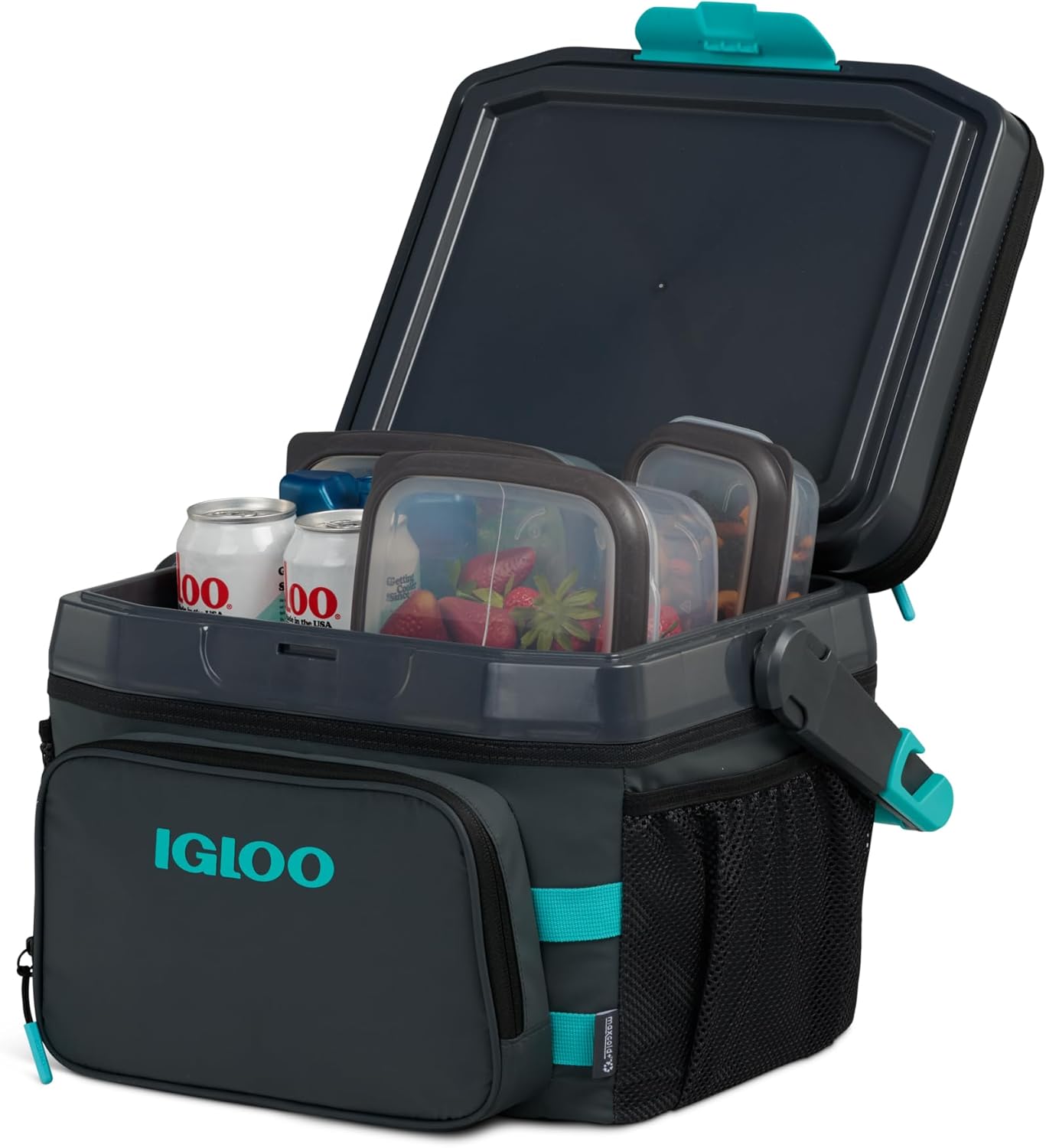 Igloo Rival 18-Can Hybrid Coolers | Zipperless Soft Cooler with Hard Liner
