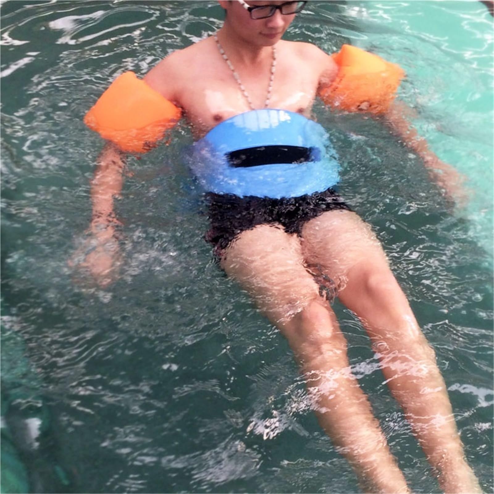Schwimmgürtel Eva-Schwimmbrett in Fischform, universell einsetzbar, komfortabel, for Aerobic, Wassergymnastik, Fitness und Schwimmtraining