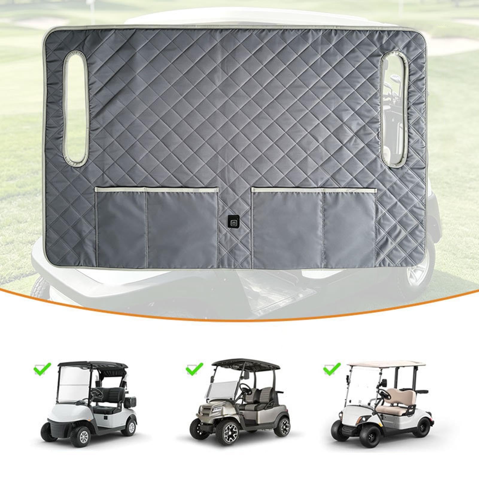 Coperta riscaldata da golf con cuscinetto regolabile a 3 livelli