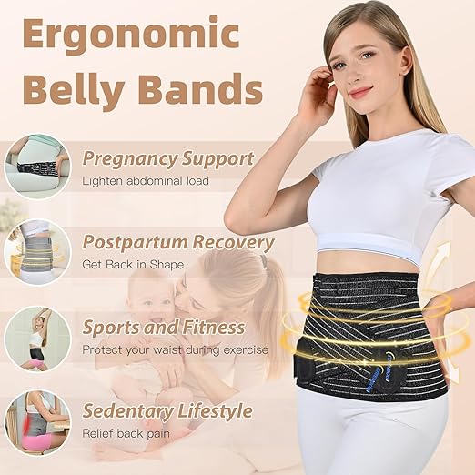 Faja abdominal postcirugía Strenbodi ajustable para recuperación miniatura 2