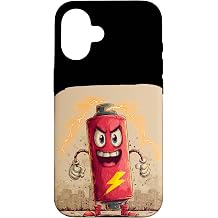 Funny Strong Battery for an Electric Look Case for iPhone 16