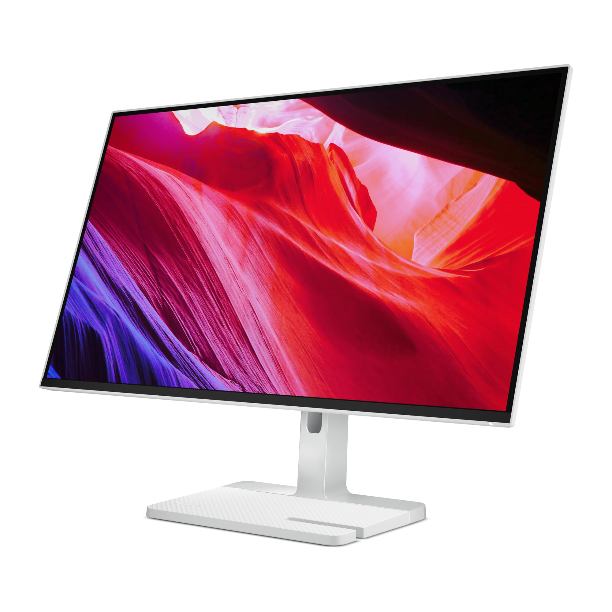Lenovo L27h-4A - Monitor QHD 27" (IPS, 4 Lados Ultrafinos, HDMI - DP - USB-C, 16:9, Tasa de Refresco 100 Hz, Tiempo Respuesta 1ms, Montaje VESA 100 mm, Ajuste Inclinación/Altura/Pivote/Giro) - Gris