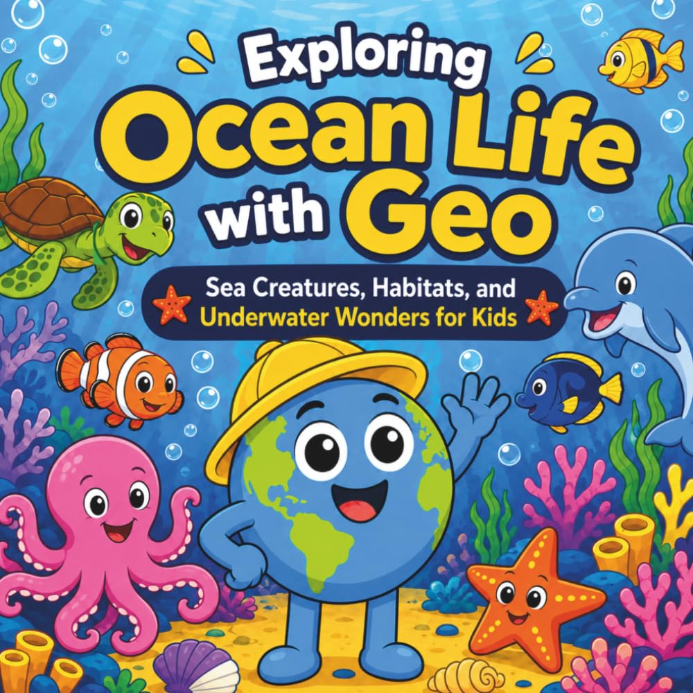 Exploring Ocean Life with Geo: Sea Creatures, Habitats, and Underwater Wonders for Kids (Geo Explores Adventure)