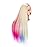 Hairingrid 26-28 Mannequin Head for Hair Styling Training - Manikin Cosmetology Doll With Synthetic Fiber Hair and Free Clamp Holder (Multicolor)