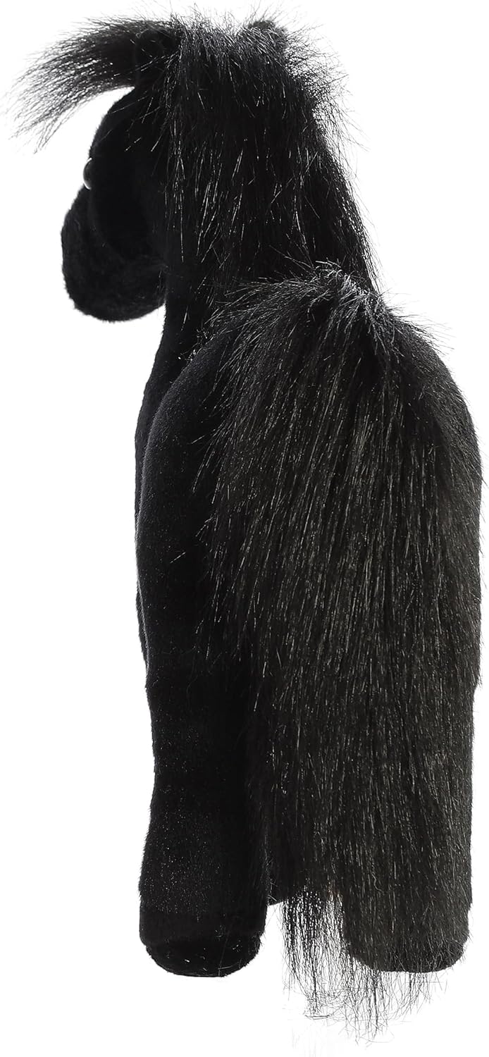 Aurora® Exquisite Breyer® Showstoppers Thoroughbred Stuffed Animal - Realistic Detailing for Imaginative Play - Perfect for Kids, Adults, and Any Horse Lovers - Black 11.5 Inches