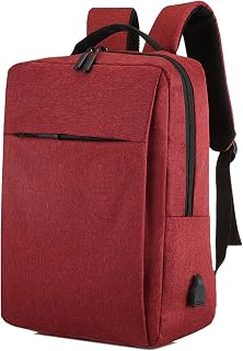 Mochila para laptop de viagem com porta de carregamento USB Durável, grande capacidade, compartimento separado. Mochilas comerciais para bolsa de computador de 15/17 polegadas