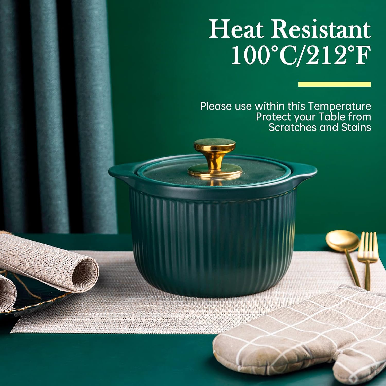 Placemats, Set of 8 Heat Resistant Stain Resistant Anti-Water Non-Slip Placemats for Dining Table, Washable Durable PVC Place Mats Weave Vinyl Table Mats(Beige): Kitchen & Dining