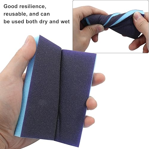 Vista 39 de BokWin 16 esponjas de lijado de grano 60/grano 100/grano 120/grano 220, kit de esponjas de arena lavables y reutilizables