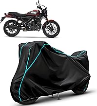 Kerwa Waterproof Bike Cover Compatible with Harley-Davidson X440 | Dust Proof, UV-Resistant, All-Weather Proof Bike Body Cover, Windproof Elastic Hem