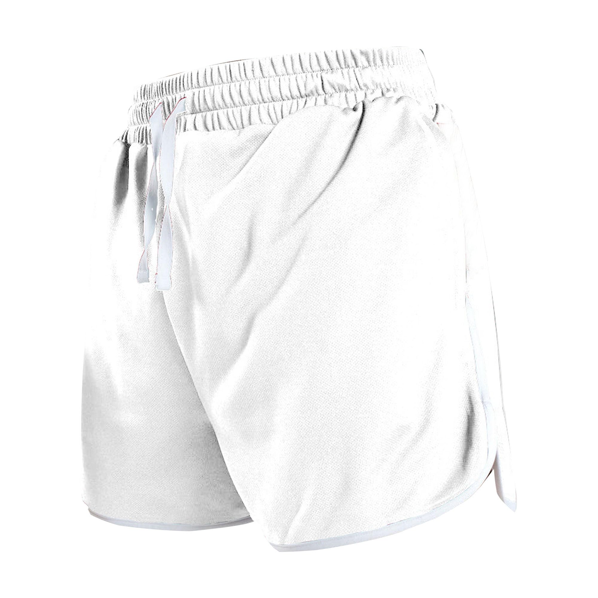 Mens Yoga Quick Drying Shorts Casual Fitness Sports Shorts Loose Fit Running Training Basketball Short
