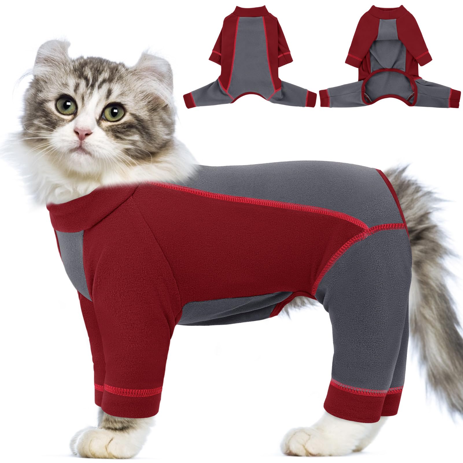 AOFITEE Dackel Pullover Hundepullover Winter Warm Hundepulli