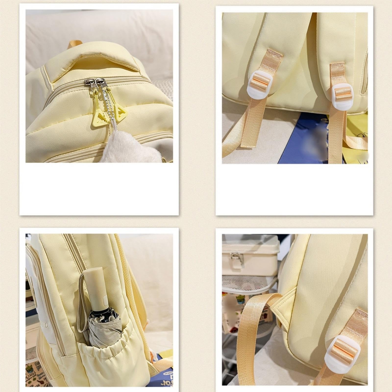 Zaino Kawaii Ita Per Donna Borse Giapponesi Trasparenti Di Grande Capacità