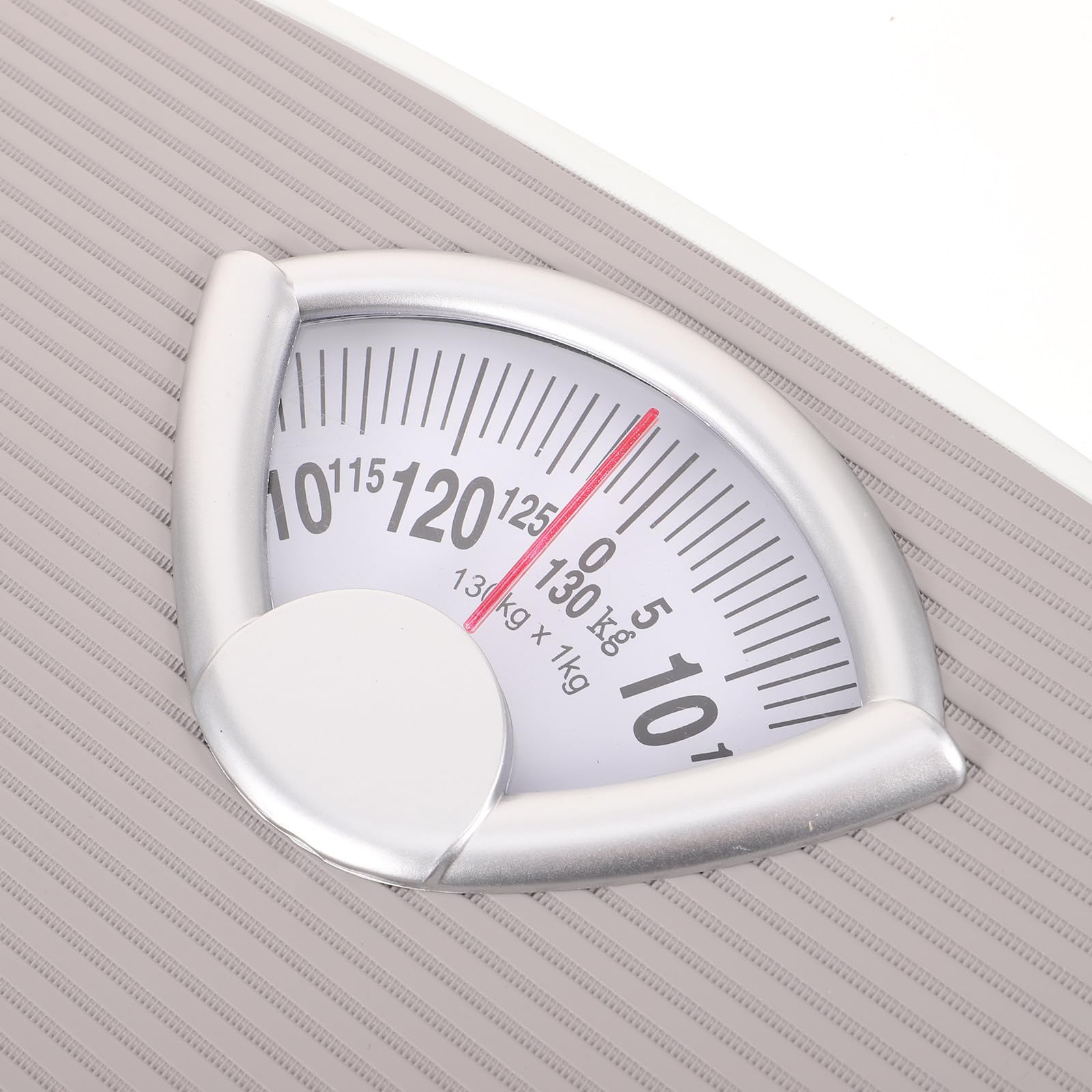 Mechanische Badezimmerwaage Eisen, für Körpergewicht, 130kg