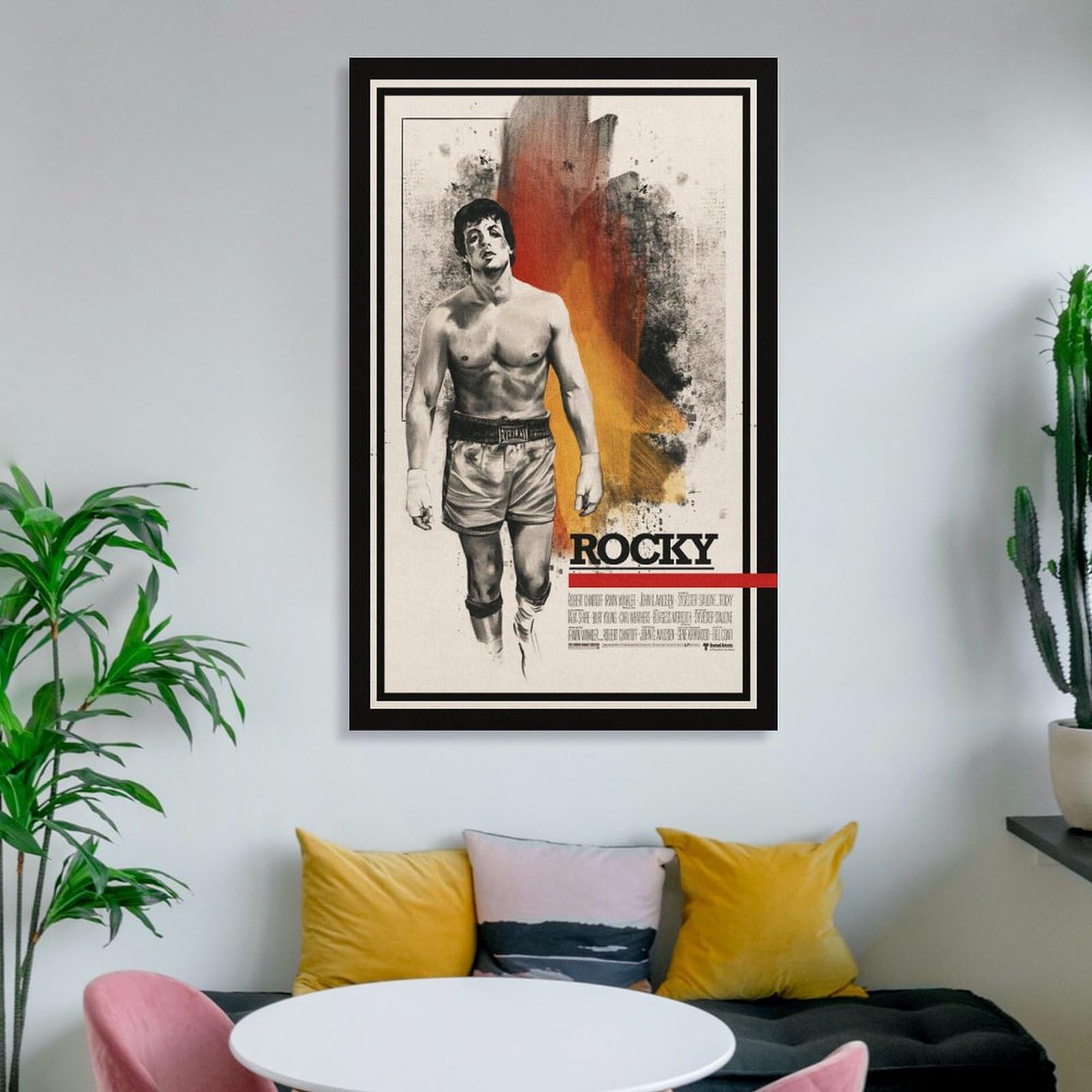 Amazon.co.jp: ROCKYロッキー 映画ポスター アートパネル ポスター 