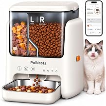 Automatic Cat Feeder 5L Dual Chamber for Multi-Cat